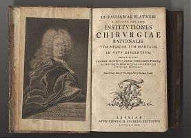 Platner: Institutiones Chirurgiae,1745 - Antiquariat Joseph  Steutzger, Wasserburg am Inn (Chiemgau-Antiquitäten) - Ankauf & Verkauf
