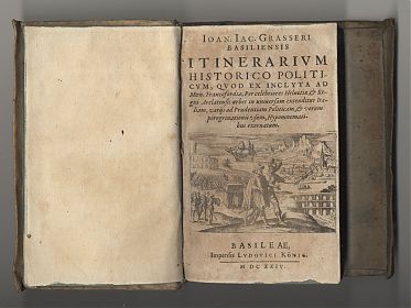 Grasser: Intinerarium historico politicum, Basel 1624 - Antiquariat Steutzger -  Buchankauf Chiemgau