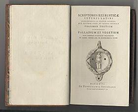 Gesner: Scriptores rei rusticae veteris latini. - Biponti, 1787-1788 - Chiemgau-Antiquariat Steutzger