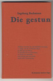 Ingeborg Bachmann: Die gestundete Zeit. Gedichte. - Illustrationen von Christian Mischke - Wasserburger-Antiquariat Steutzger