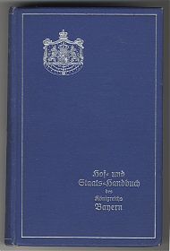 Hof- und Staatshandbuch des Königreichs Bayern, 1911 - Antiquariat Steutzger