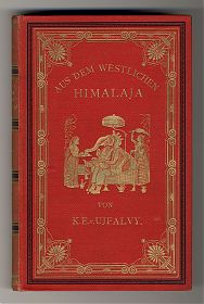 Karl Eugen von Ujfalvy: Aus dem westlichen Himalaya. - Brochkaus, 1884 - Antiquariat Steutzger