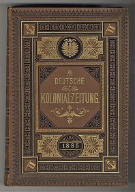 Lesser: Deutsche Kolonialzeitung, 1885 - Antiquariat Steutzger