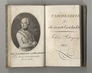 Taschenbuch für die neueste Geschichte, 6. Jg., 1800 - Antiquariat Steutzger