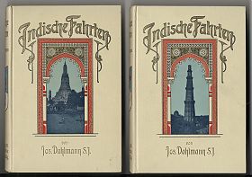 Josef Dahlmann: Indische Fahrten. 2 Bände. - Herder Verlag, 1908 - Antiquariat Steutzger