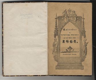 Sammelband : Sulzbacher Kalender, 1864 ff. - Joseph Steutzer - Antiquariat & Kunsthandel / Buch am Buchrain & Wasserburg am Inn