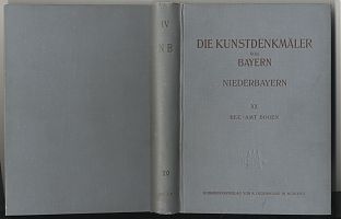 Kunstdenmäler von Niederbayern : Bezirksamt Bogen - Antiquariat Joseph Steutzger / Buch am Buchrain