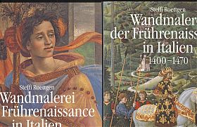 Steffi Roettgen : Wandmalereien d. Frührenaissance in Italien. 2 Bde. - Hirmer Verlag / Antiquariat Joseph Steutzger / Buch am Buchrain & Wasserburg am Inn