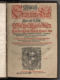 Wiguleus Hund(t) von Sulzemoos : Bayrisch Stammen-Buch (Adel/Turnieradel) - Antiquariat Joseph Steutzger / Buch am Buchrain & Wasserburg am Inn